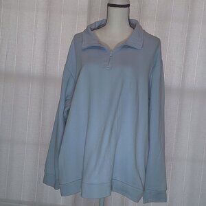 PINK by Victoria Secrets Front Half Zip Long Sleeve Sweatshirt XXL